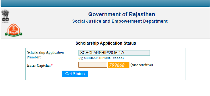 Rajasthan Scholarship Yojana Awedan Status