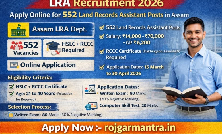 LRA Recruitment 2026